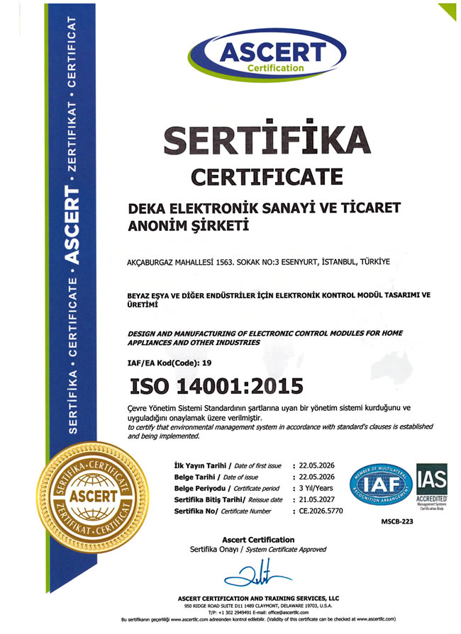ISO14001 2015 2026
