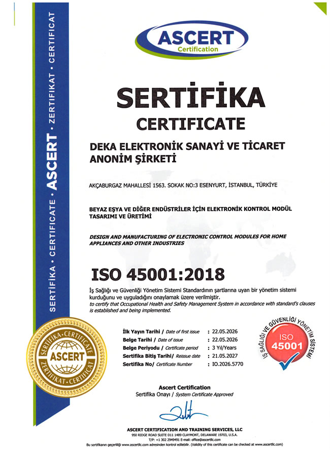 ISO45001 2018 2026