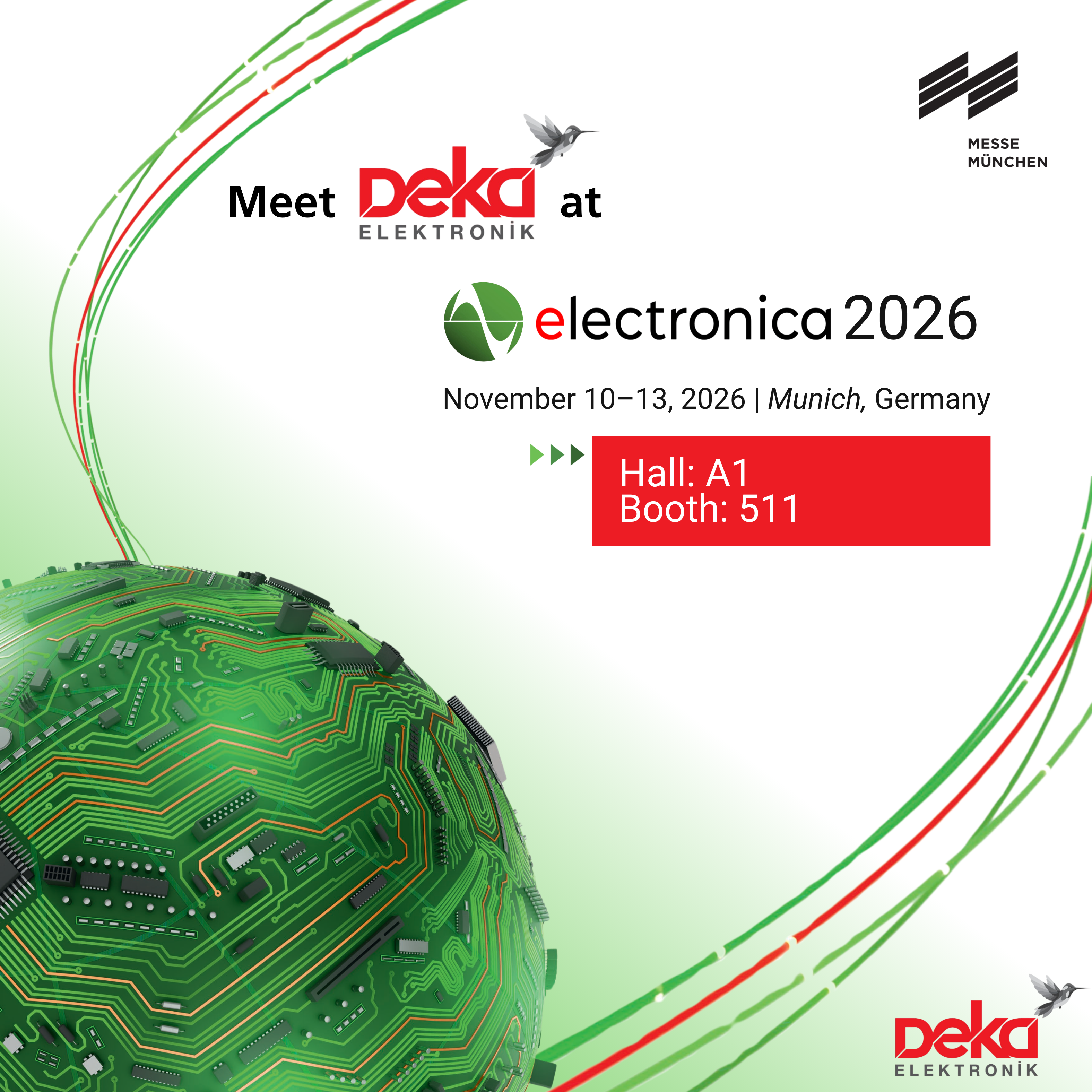 Deka, Electronica 2026 Fuarında